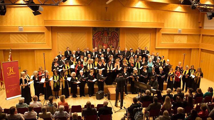 Ein gemeinsames Konzert gaben der Chor der "Kissinger Sängervereinigung" und der "Haydnchor" in der Bad Kissinger Partnerstadt Eisenstadt.   Foto: Carsten Ahlers
