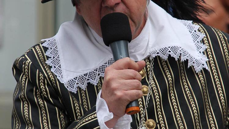 Historischer Festzug durch Kronach. Foto: Marco Meißner