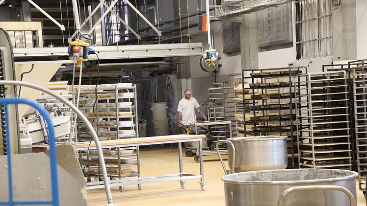 Besuch in der Backstube der Bäckerei Peter Schmitt. Foto: Benedikt Borst