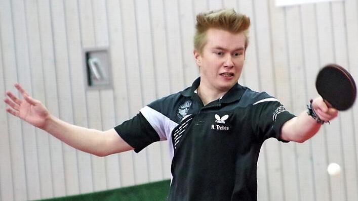 Beim 8:8 gegen den SV Berg gewann der Neufanger Nico Trebes (Bild) seine beiden Einzel sowie das Doppel zusammen mit Bastian Kolb.  Foto: Hans Franz, Archiv