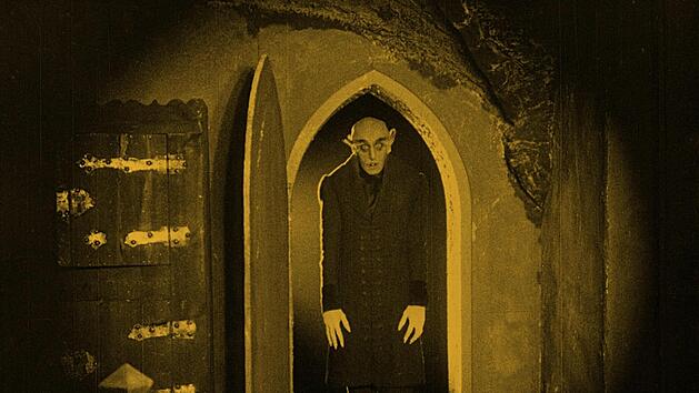 Graf Orlok, ein Vampir aus den  Karpaten, ist die Hauptfigur in Nosferatu.  Der Film ist laut Wikipedia einer der ersten Horrorfilme und wird heuer 100 Jahre alt.