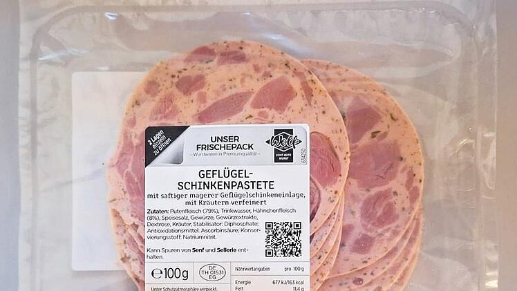 Hersteller ruft Geflügelpastete wegen Listerienbefalls zurück