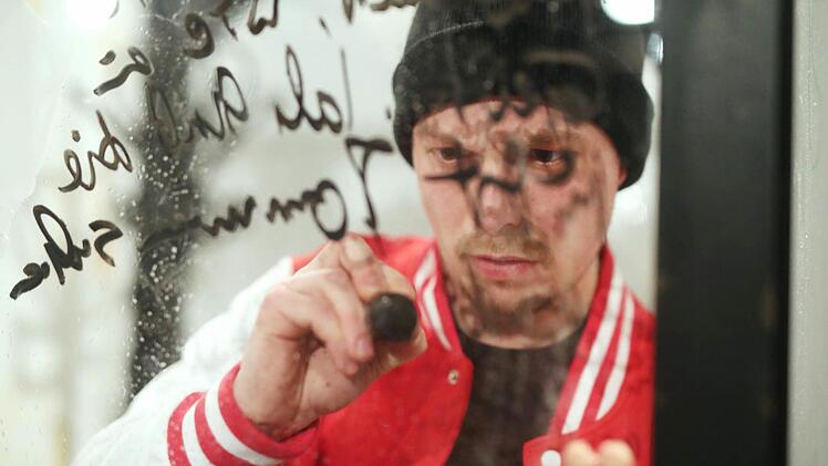 Ingo Paulick in einer Probenszene zu "Jihad Baby" Foto: Henning Rosenbusch