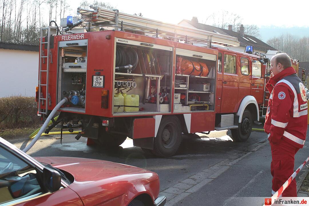 Gasexplosion in einem Wohnhaus