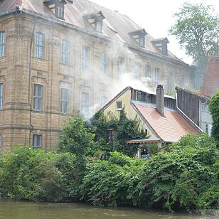 Brand in der Concordiastraße in Bamberg