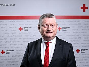DRK-Pr&auml;sident Hermann Gr&ouml;he