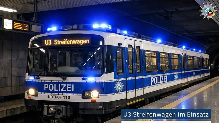 Die Polizei Mittelfranken stellte ihren neuen U3-Streifenwagen vor, der Beamte in N&uuml;rnberg k&uuml;nftig staufrei an den Einsatzort bringen soll.