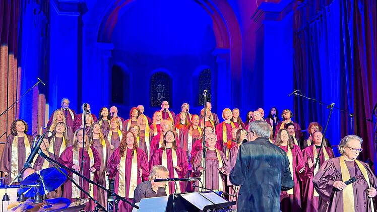 Die KissSingers bei der Gospelchristmas im vergangenen Jahr. Heiko Rittelmeier