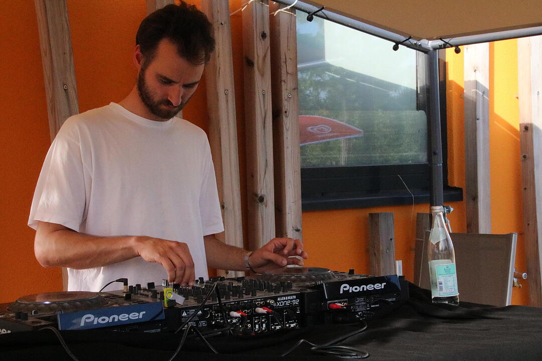 DJ-Session an der Seebühne