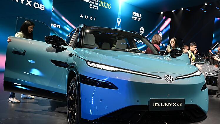 Vor der Automesse in Peking