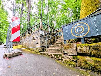 Mauer am Rappenkeller in Forchheim - was die Stadt gegen den drohenden Einsturz tun will