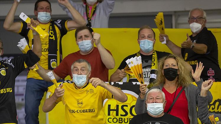 1046 HSC-Fans waren beim knappen Sieg voll mit dabei.