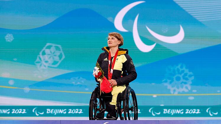 Anna-Lena Forster holte 2022 in Peking Gold f&uuml;r Deutschland.