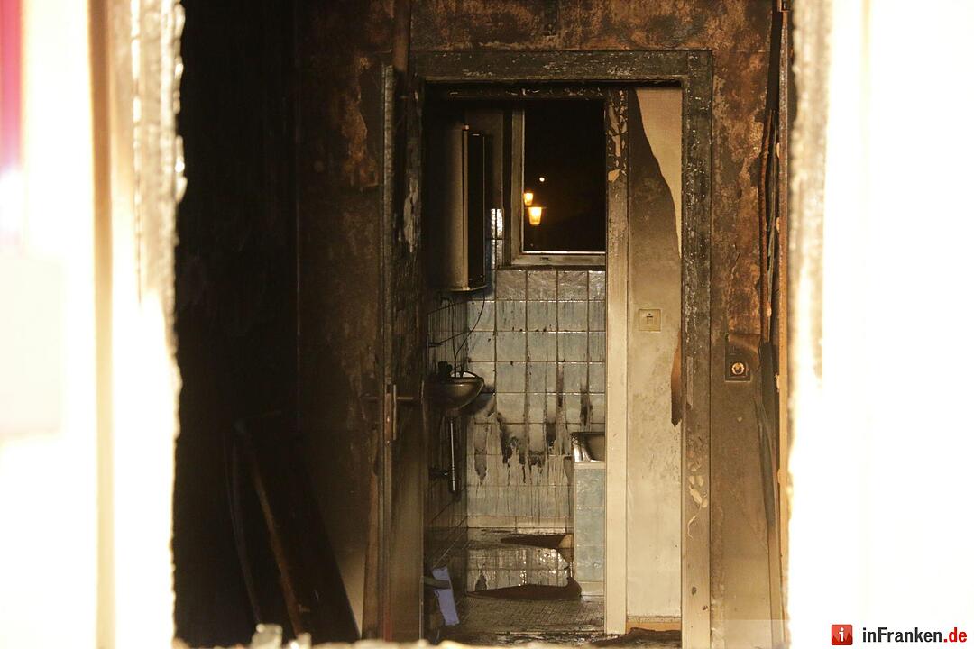 Zimmerbrand in Bad Staffelstein