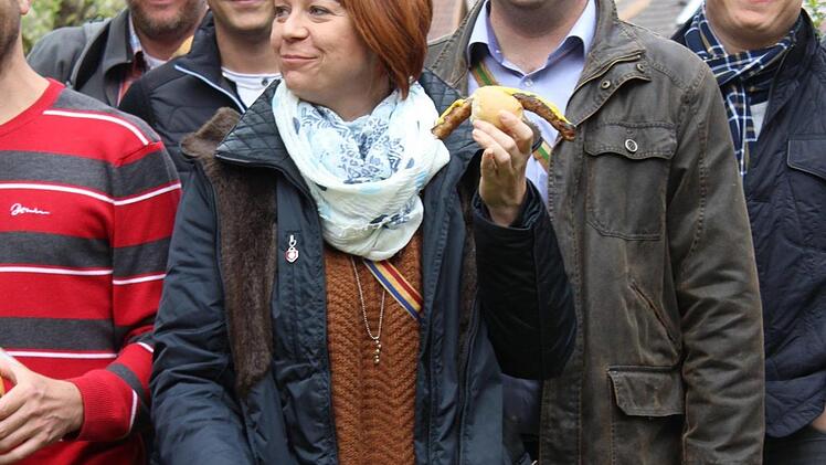 Impressionen vom erster Neustadter Bratwurstmarathon. Foto: Manja von Nida