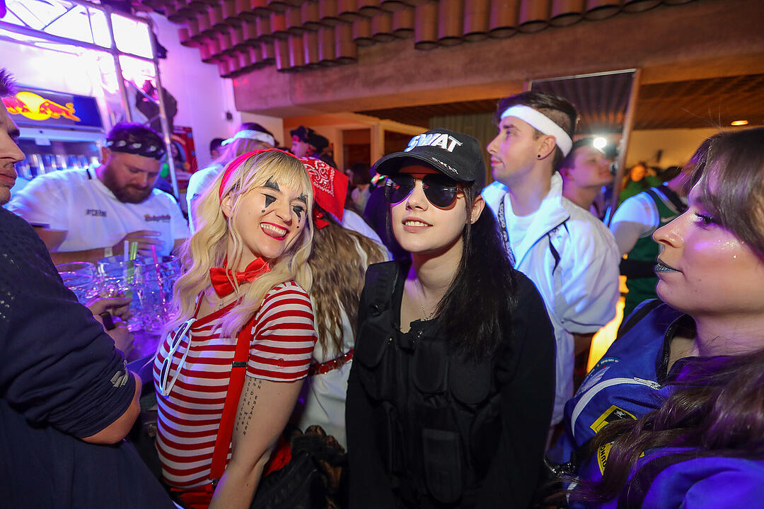 Beste Partystimmung in der Stadthalle