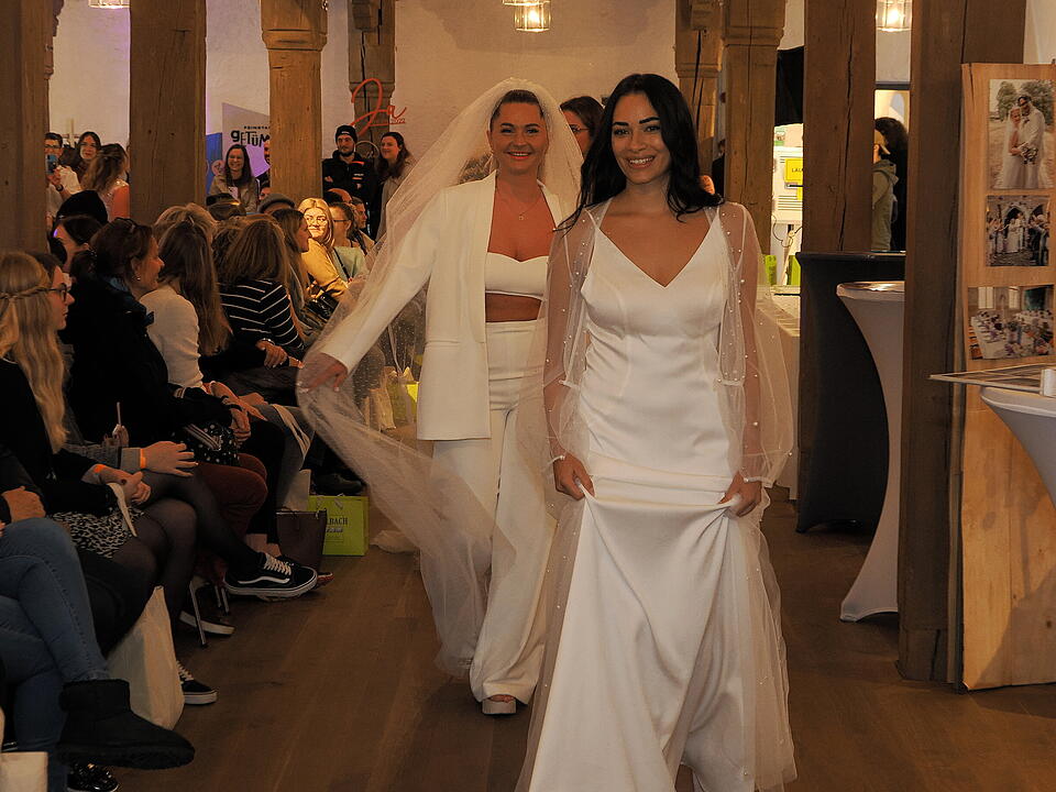 Beim Wedding Festival gab es alles rund um das Thema Hochzeit.