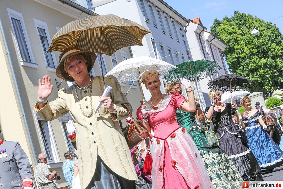 Rakoczyfest in Bad Kissingen mit Umzug; Foto: Barbara Herbst