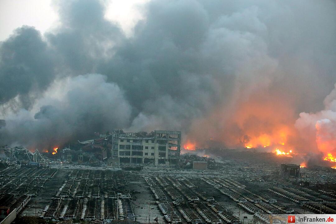 Massive explosions in Tianjin