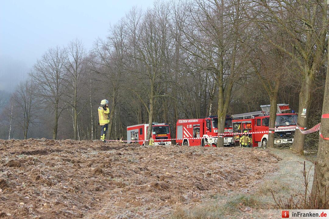 Tödlicher Unfall im Kreis Bayreuth: Auto verbrennt
