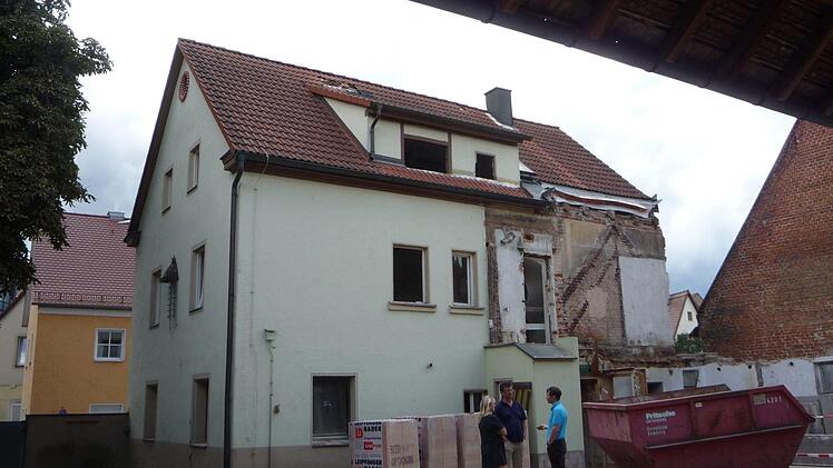 Das Anwesen vom Innenhof her
