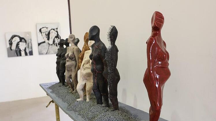 Impressionen der Kunstausstellung auf der PlassenburgFoto: Barbara Herbst