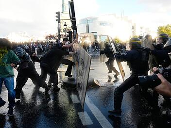 Schulproteste in Frankreich