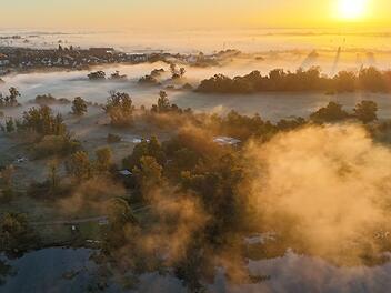 Nebel im Herbst