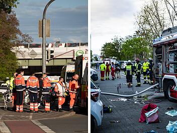 Brand in N&uuml;rnberger Wohnhaus: Nachbar verhindert furchtbare Trag&ouml;die
