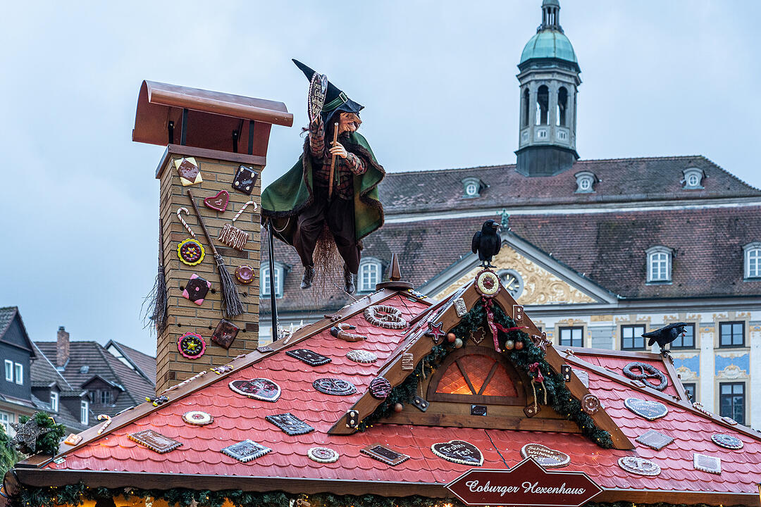 Zauberhafte Atmosphäre auf dem Marktplatz.