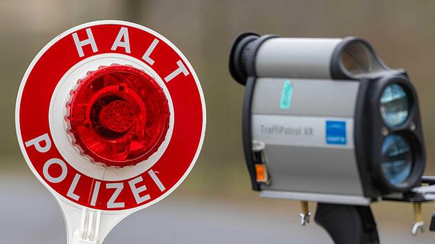 Verkehrspolizei stoppt neun Raser auf A9 - &uuml;ber 80 km/h zu schnell bei Geschwindigkeitskontrolle