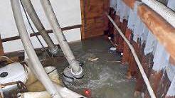 Die Matrosenwohnung und der vordere Maschinenraum sind voll Wasser gelaufen.  Fotos: WSA (2)