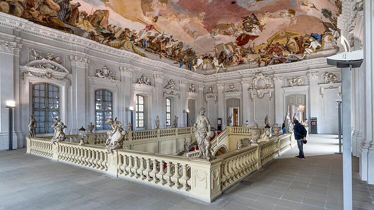 Residenz Würzburg Treppenhaus Innenaufnahme