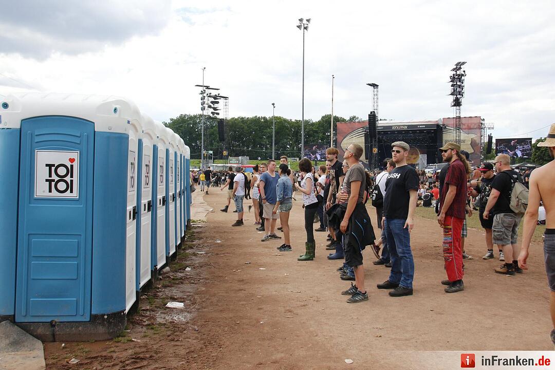Rock im Park 2016 - Das Festivalgelände am Samstag