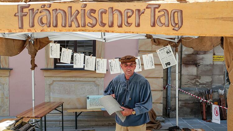 Impressionen vom Stadtspektakel in Kronach. Foto: Matthias Hoch