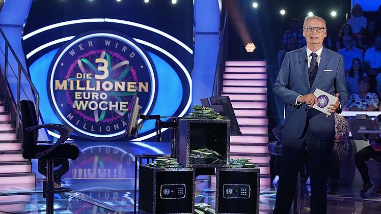 Wer es ins Finale schafft, bekommt von Günther Jauch vielleicht die Chance auf drei Millionen Euro.