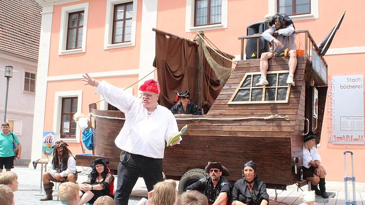 Weckte den Piraten in den Kindern: Schauspieler Stephan Bach.Markus Häggberg