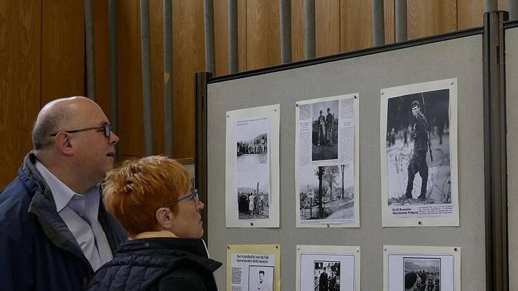 So war das hier an der Grenze in Neustadt, als die Mauer Menschen von einander trennte. Foto: Manja von Nida