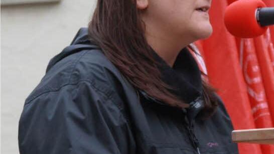 Daniela Nikolic hat zusammen mit JohannaWeiß die Demos organisiert.