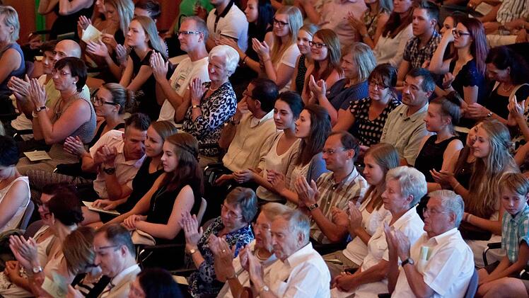 Impressionen von der Serenade des Coburger Albertinums im Kongresshaus.Foto: Jochen Berger