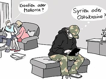 Der Jury bei der "Rückblende 2015" gefiel die gar nicht traute Familienidylle im Terror-Jahr 2015. Copyright: Christiane Pfohlmann