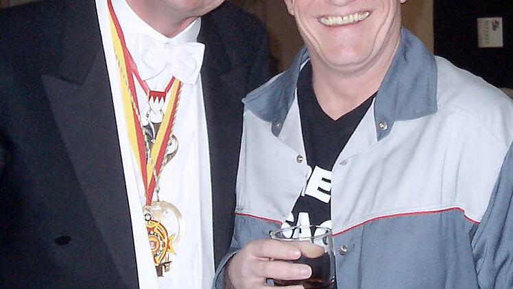 Zwei, die sich gut verstehen: Christian Meuschel und Michl Müller.