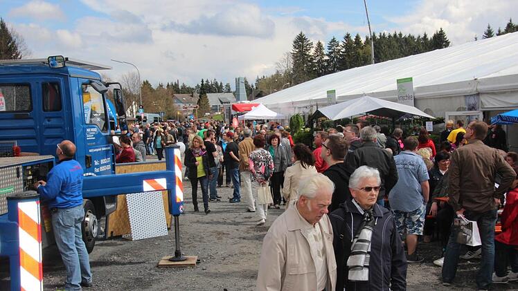 Bei der Rennsteigmesse gab es viele Besucher.