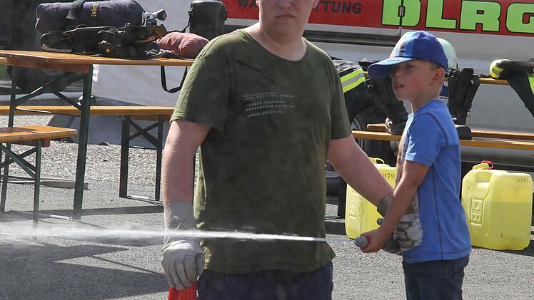 Zielspritzen war wieder einmal der Renner. Foto: Sonja Adam