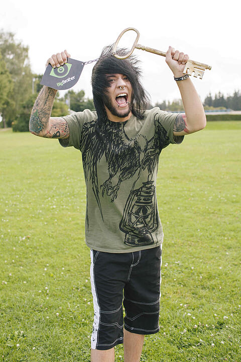 Die Bewohner des Big-Brother-Hauses