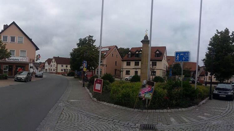 Der Marktplatz soll mit eingebunden werden. Foto: Kerstin Blum