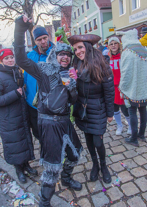 Wildes Faschingstreiben in Allersberg!