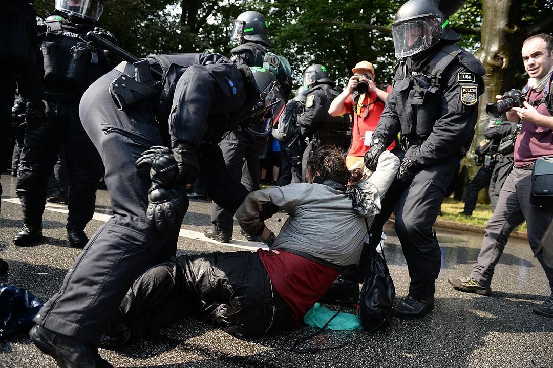 G20 in Hamburg: Proteste und Ausschreitungen