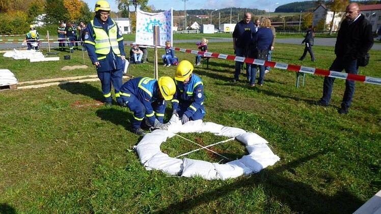 Impressionen vom THW-Wettkampf. Foto: Haju Badura