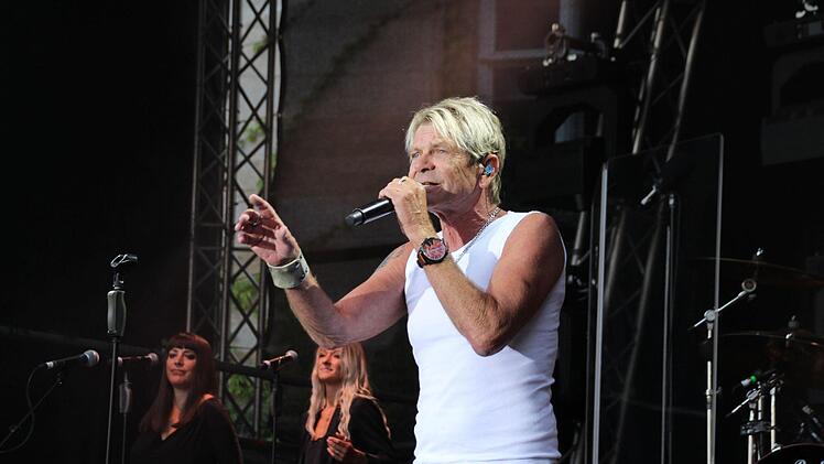 Matthias Reim beim Konzert in TambachMarieke Fiala